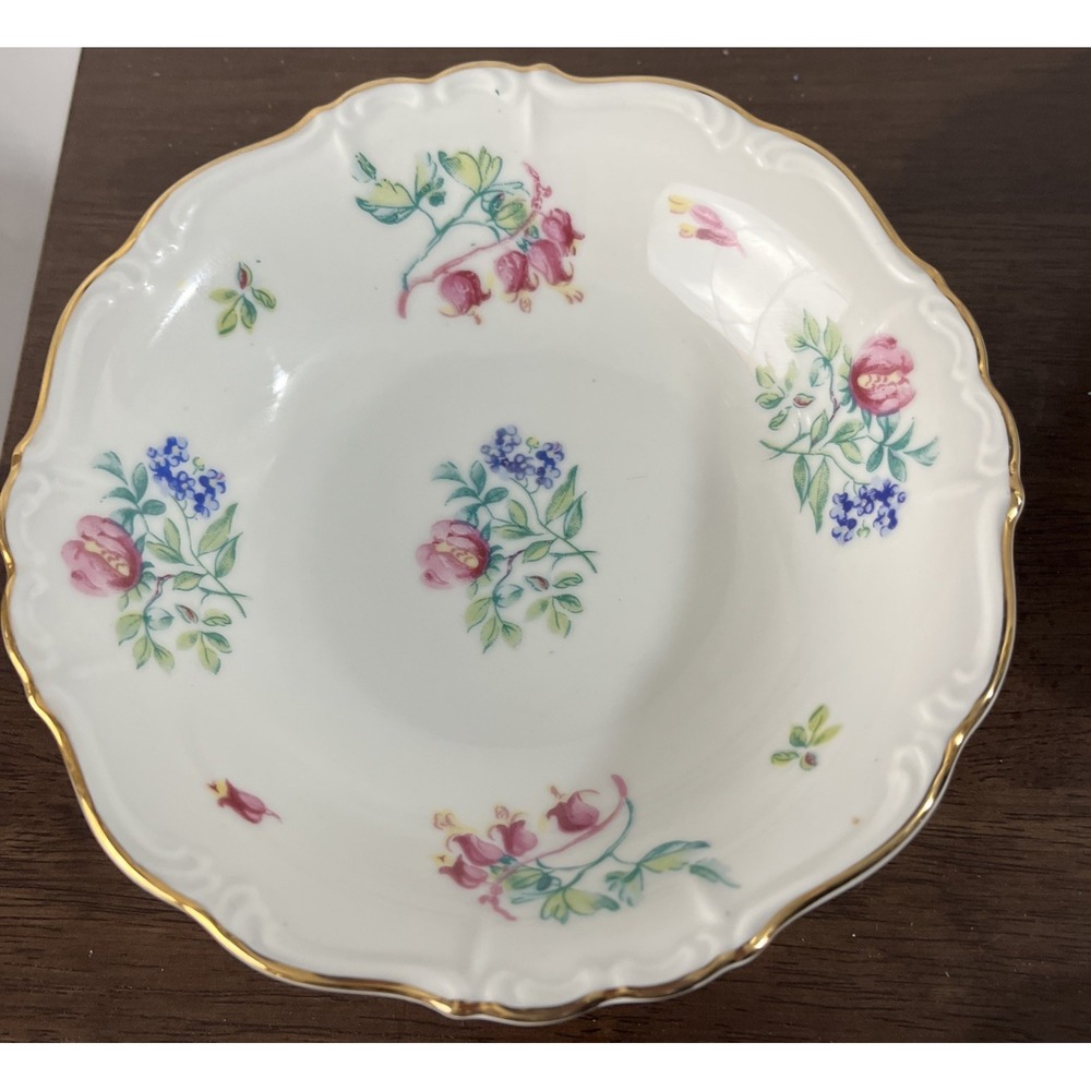 Set Of 6 Edelstein Maria Theresia Florabell Fruit/Desert Bowls Barvaria 5 In - Picture 4 of 14